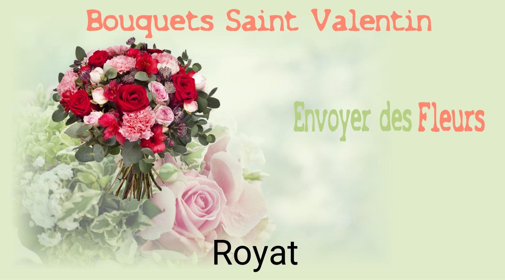 Roses de Saint-Valentin livrées à Royat